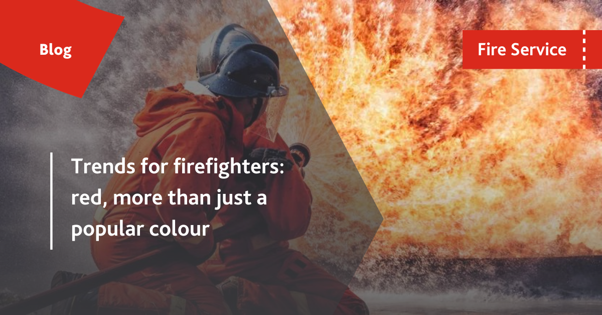 Trends for firefighters: red, more than just a popular colour